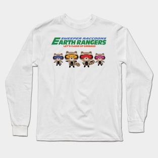 Earth Ranger Raccoons Long Sleeve T-Shirt